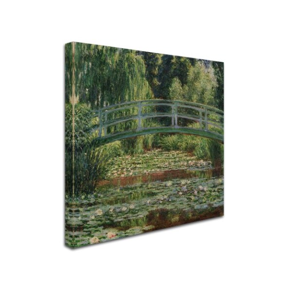 Claude Monet 'The Japanese Footbridge 1899' Canvas Art,24x24